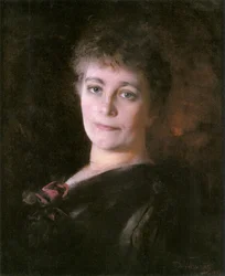 Porträt der Künstlerin Mrs. Escobar